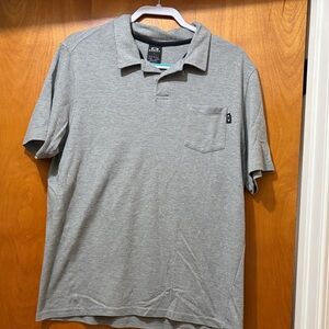 Oakley Heather Gray Polo Shirt